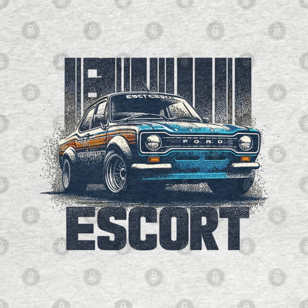 Ford Escort by Vehicles-Art